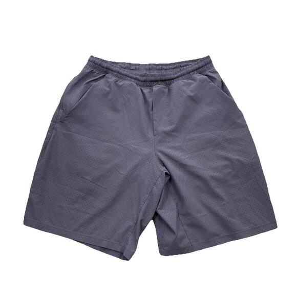 Lululemon Pace Breaker Short Lined Perforated 9" Medium Drawstring FLAW 61-30 - Picture 1 of 9